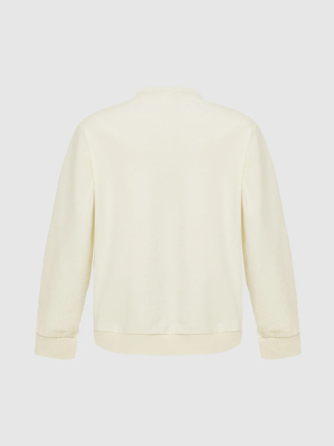 Printed Crew Neck Sweatshirt sold by Urban Revivo product image thumbnail 2