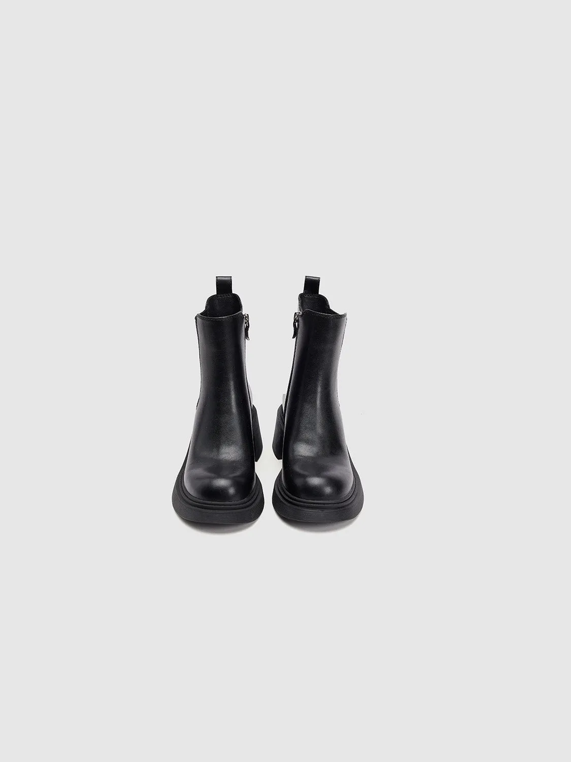 Vegan Leather Round Toe Booties sold by Urban Revivo