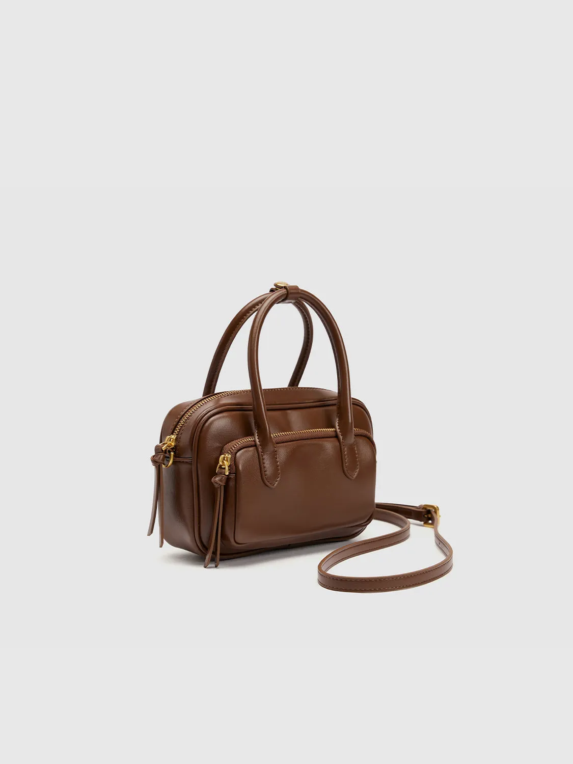 Vegan Leather Boston Bag sold by Urban Revivo product image thumbnail 3