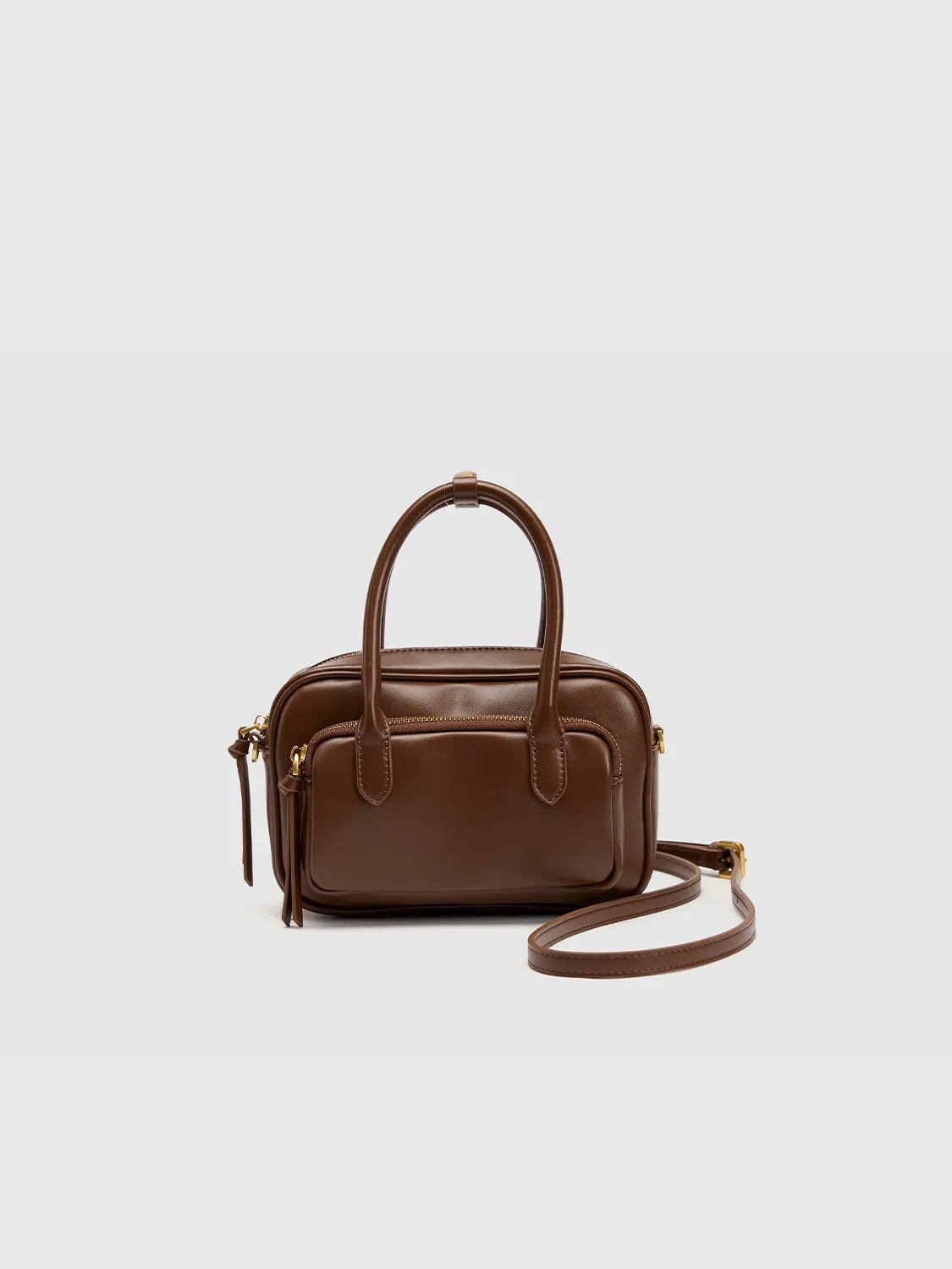 Vegan Leather Boston Bag sold by Urban Revivo