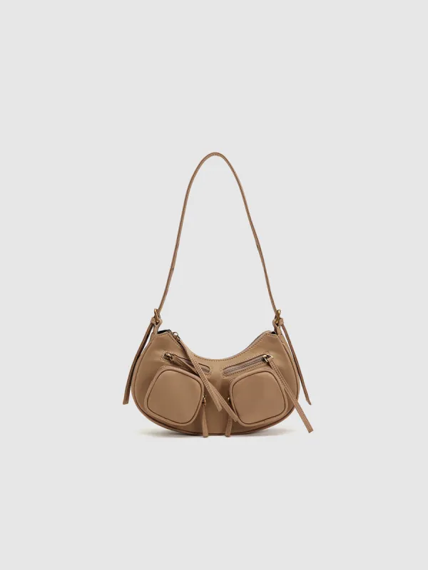 Multi Pocket Baguatte Bag sold by Urban Revivo