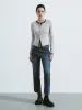 Crew Neck Skinny Knitted Cardigan sold by Urban Revivo