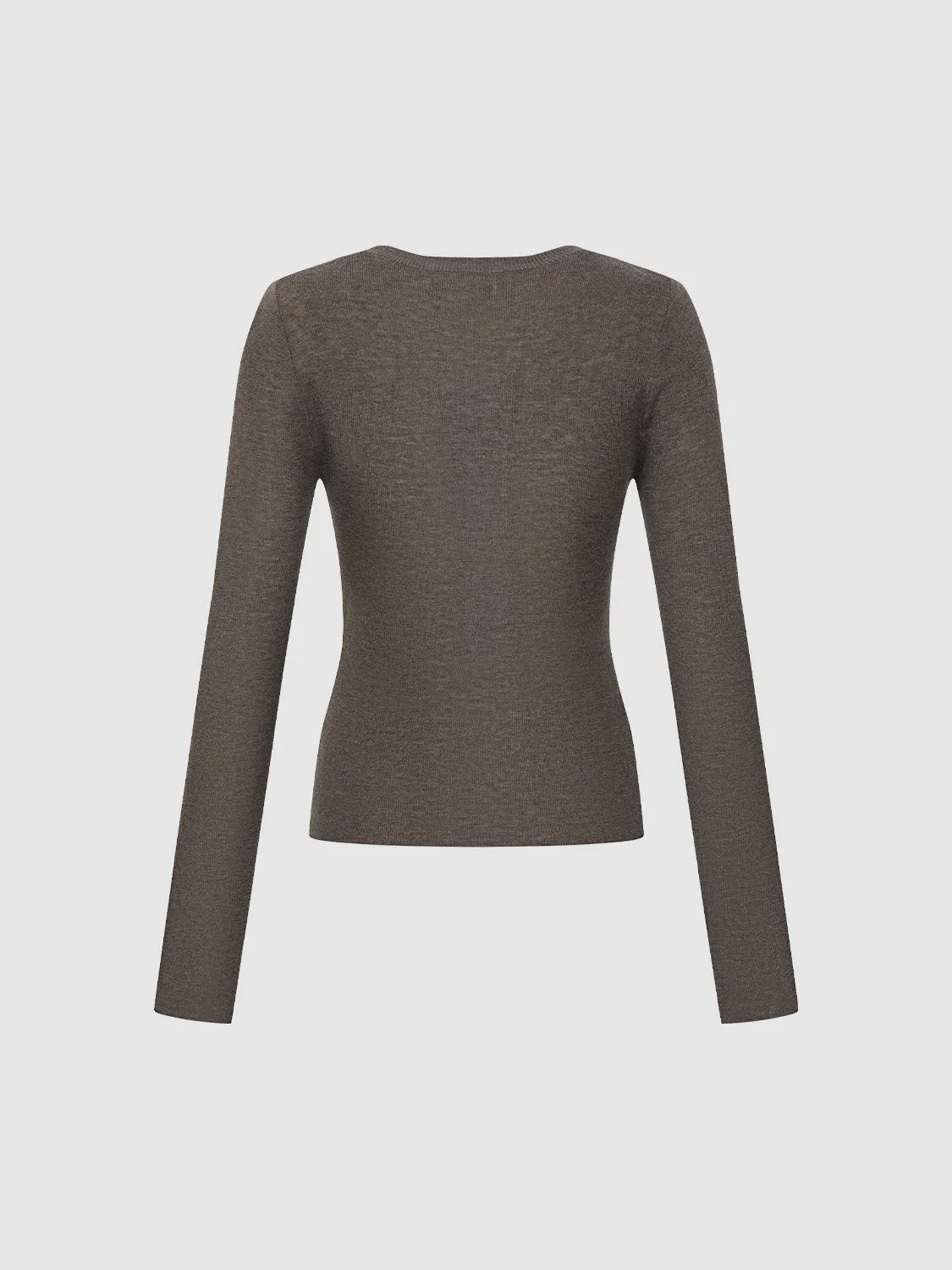 2 In 1 Crew Neck Knitted T-Shirt sold by Urban Revivo product image thumbnail 2