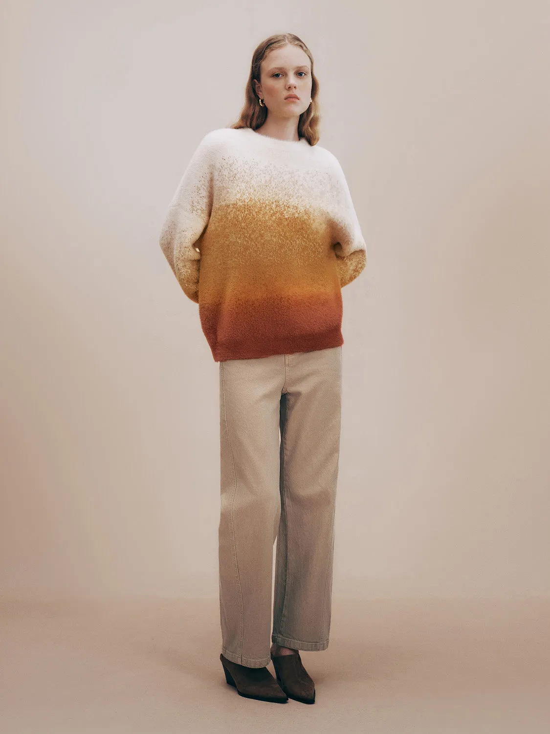 Crew Neck Loose Knitted T-Shirt sold by Urban Revivo product image thumbnail 5