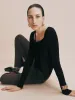 2 In 1 Crew Neck Skinny Knitted T-Shirt sold by Urban Revivo