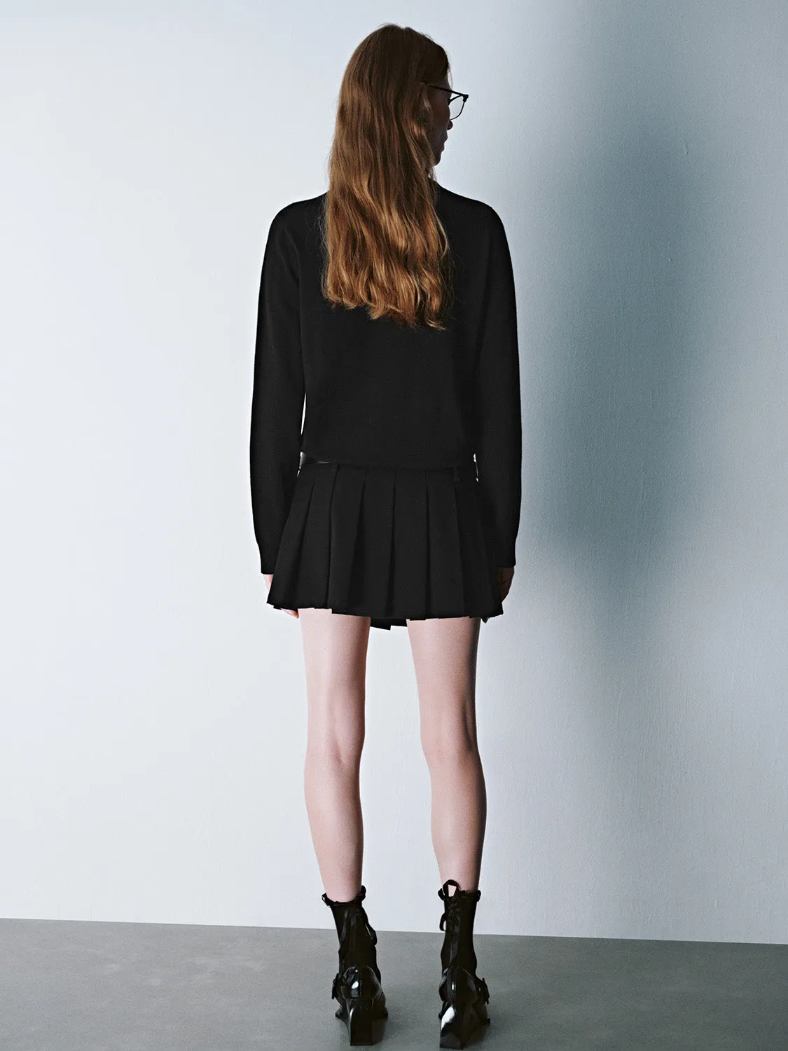 Crew Neck Knitted T-Shirt sold by Urban Revivo product image thumbnail 3