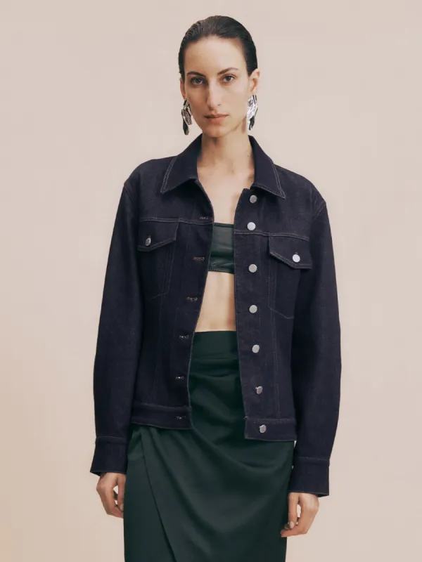 Button Up Denim Shirt sold by Urban Revivo