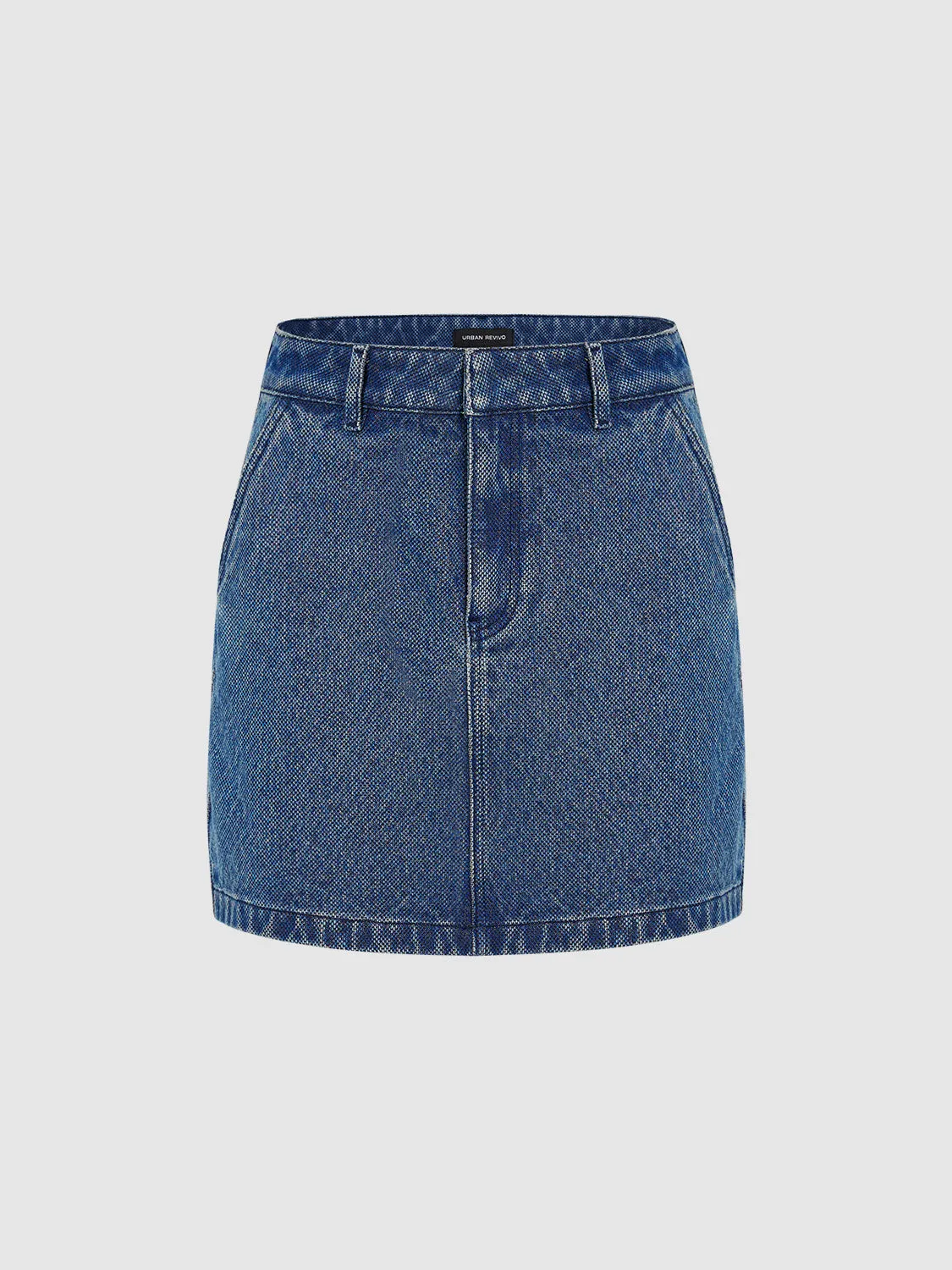 Midi Denim Skirt sold by Urban Revivo