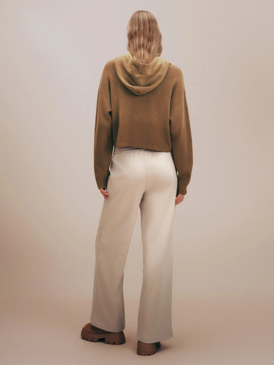 Gradient Hooded Knitted T-Shirt sold by Urban Revivo product image thumbnail 4