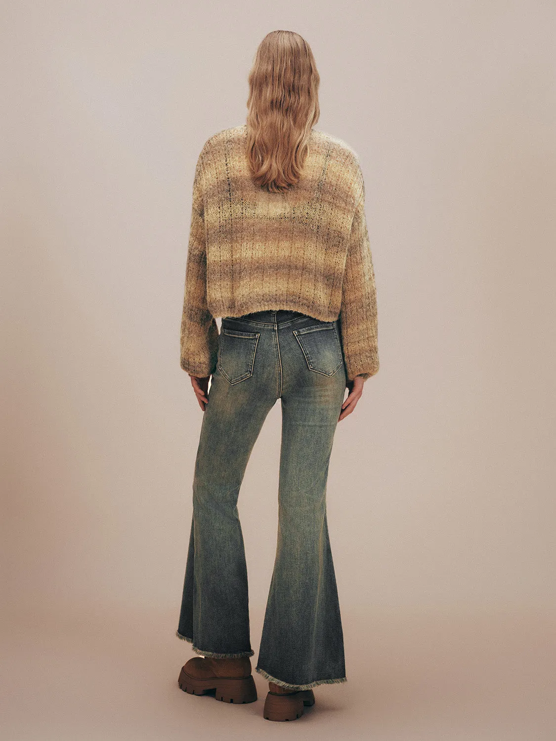 Crew Neck Loose Knitted T-Shirt sold by Urban Revivo product image thumbnail 4