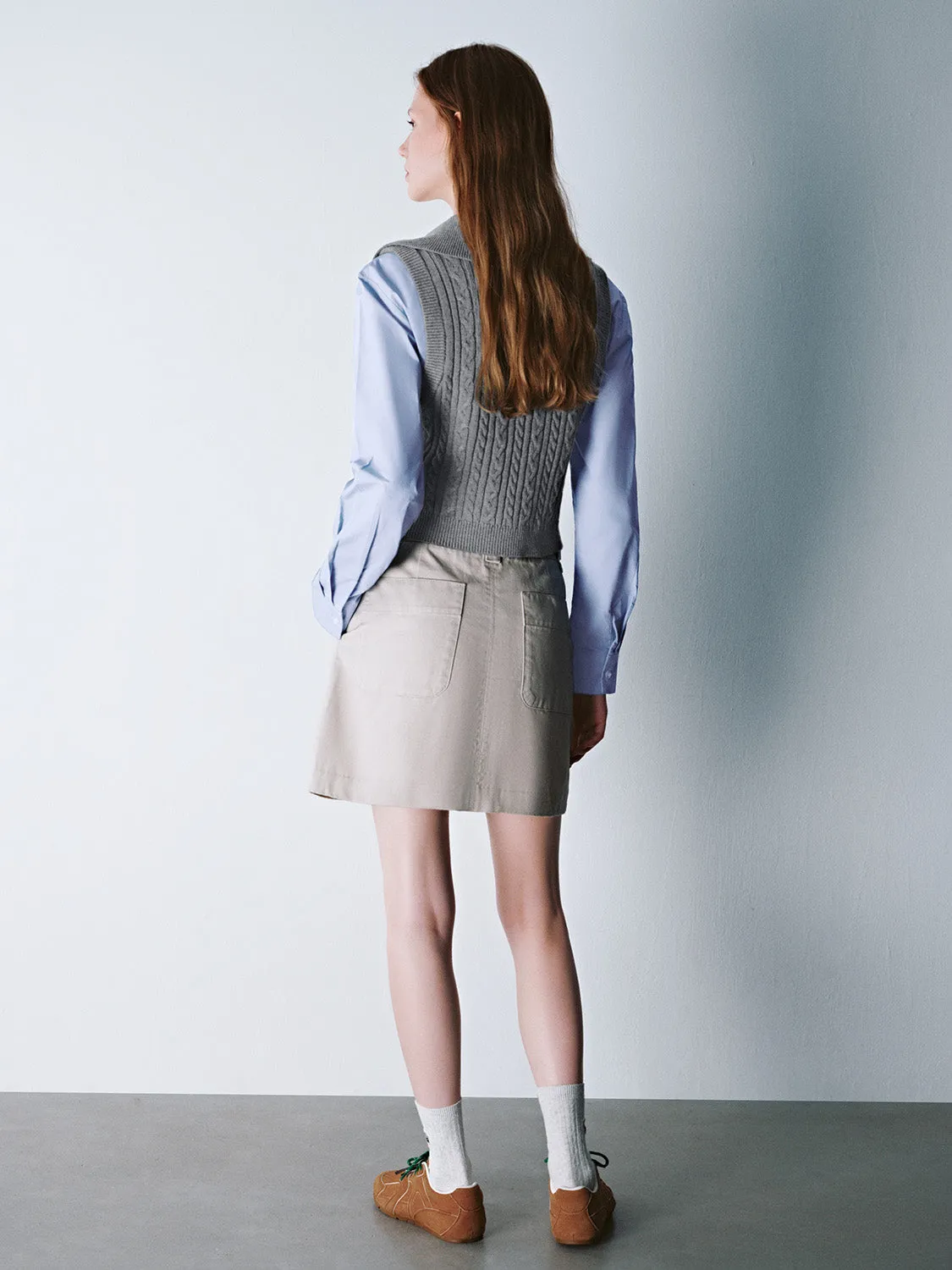 Collared Neck 2 In 1 Knitted T-Shirt sold by Urban Revivo product image thumbnail 4