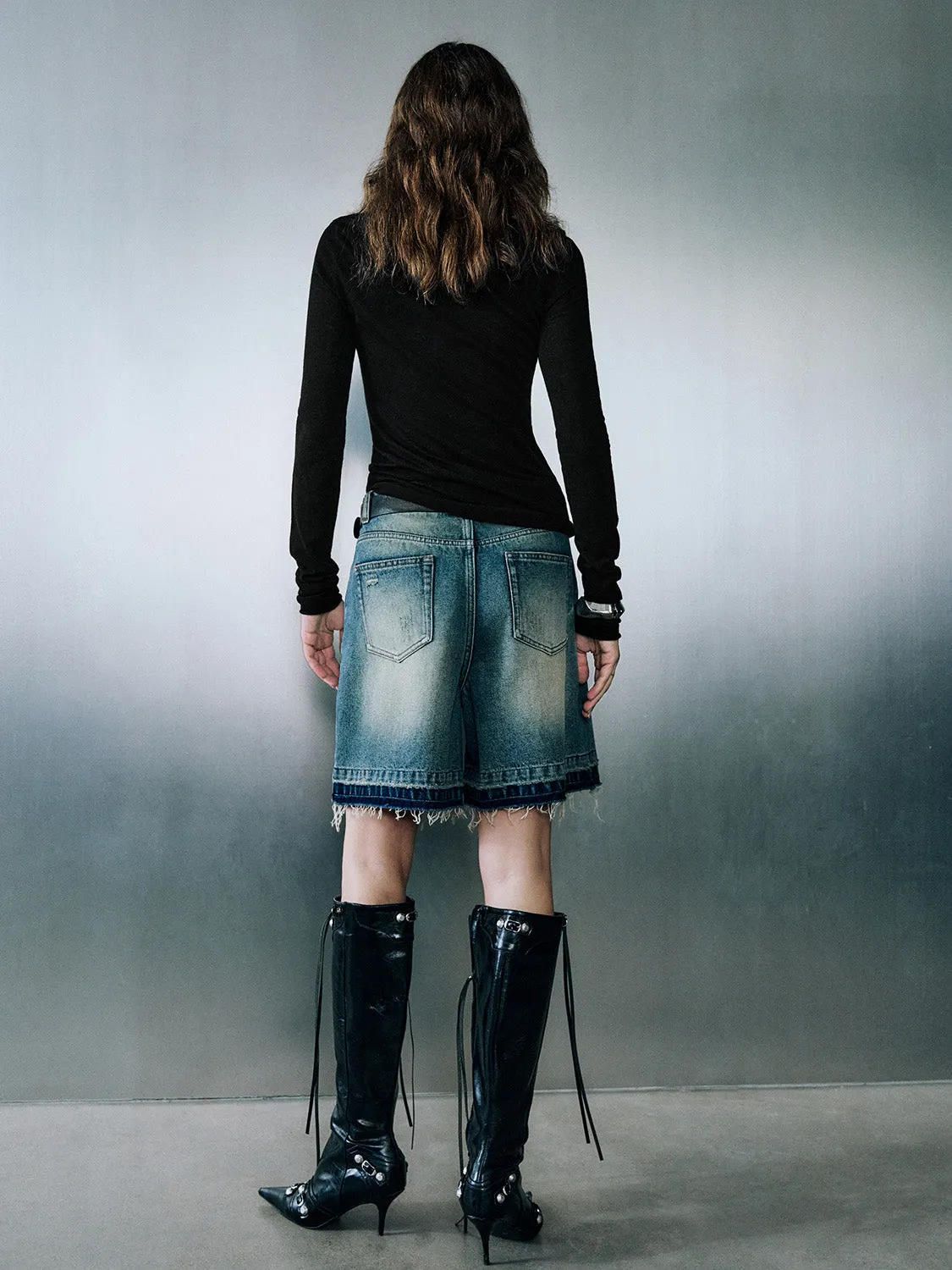 Turtle Neck Skinny Knitted T-Shirt sold by Urban Revivo product image thumbnail 4