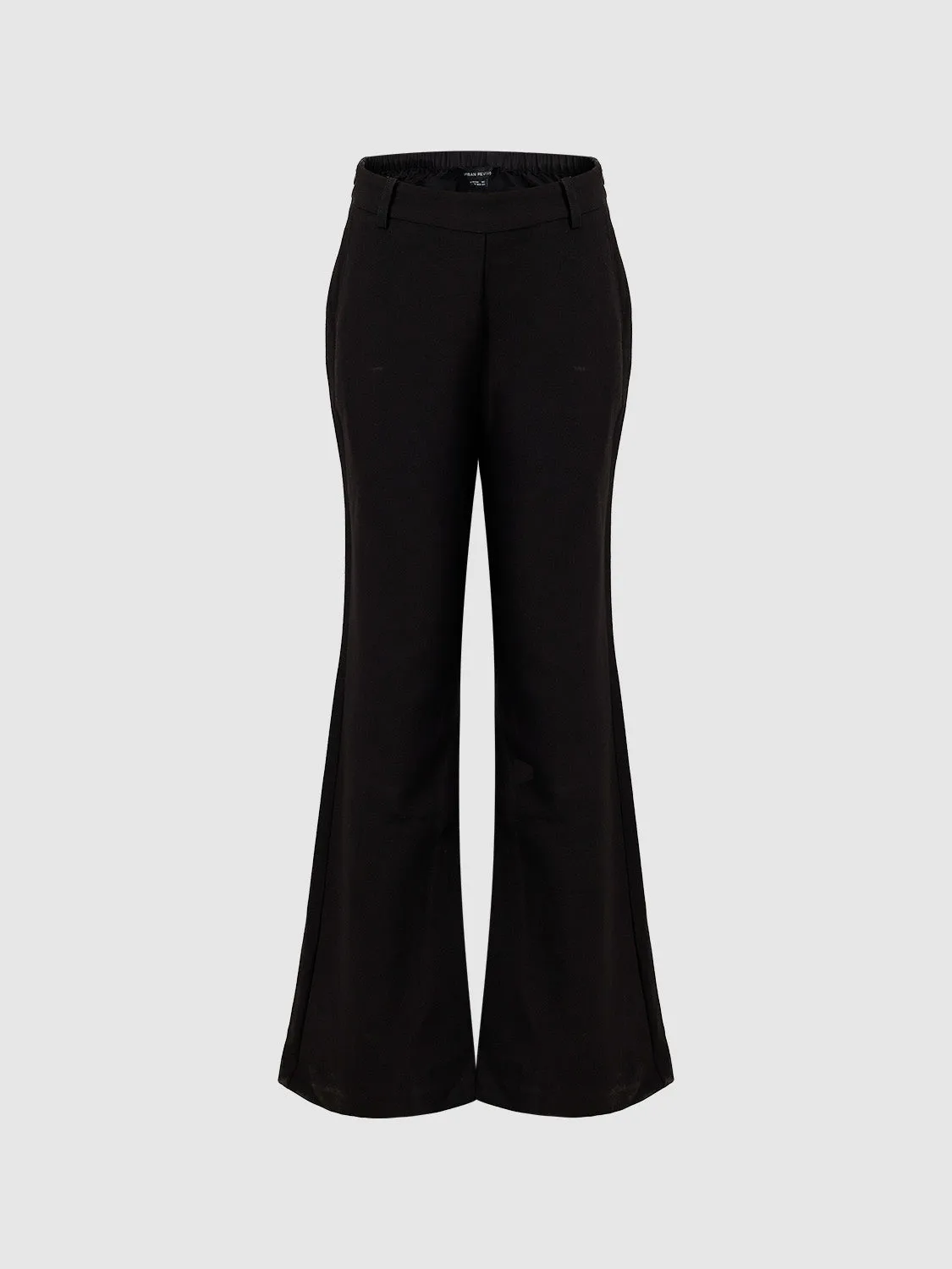 Split Hem Flare Pants sold by Urban Revivo product image thumbnail 3