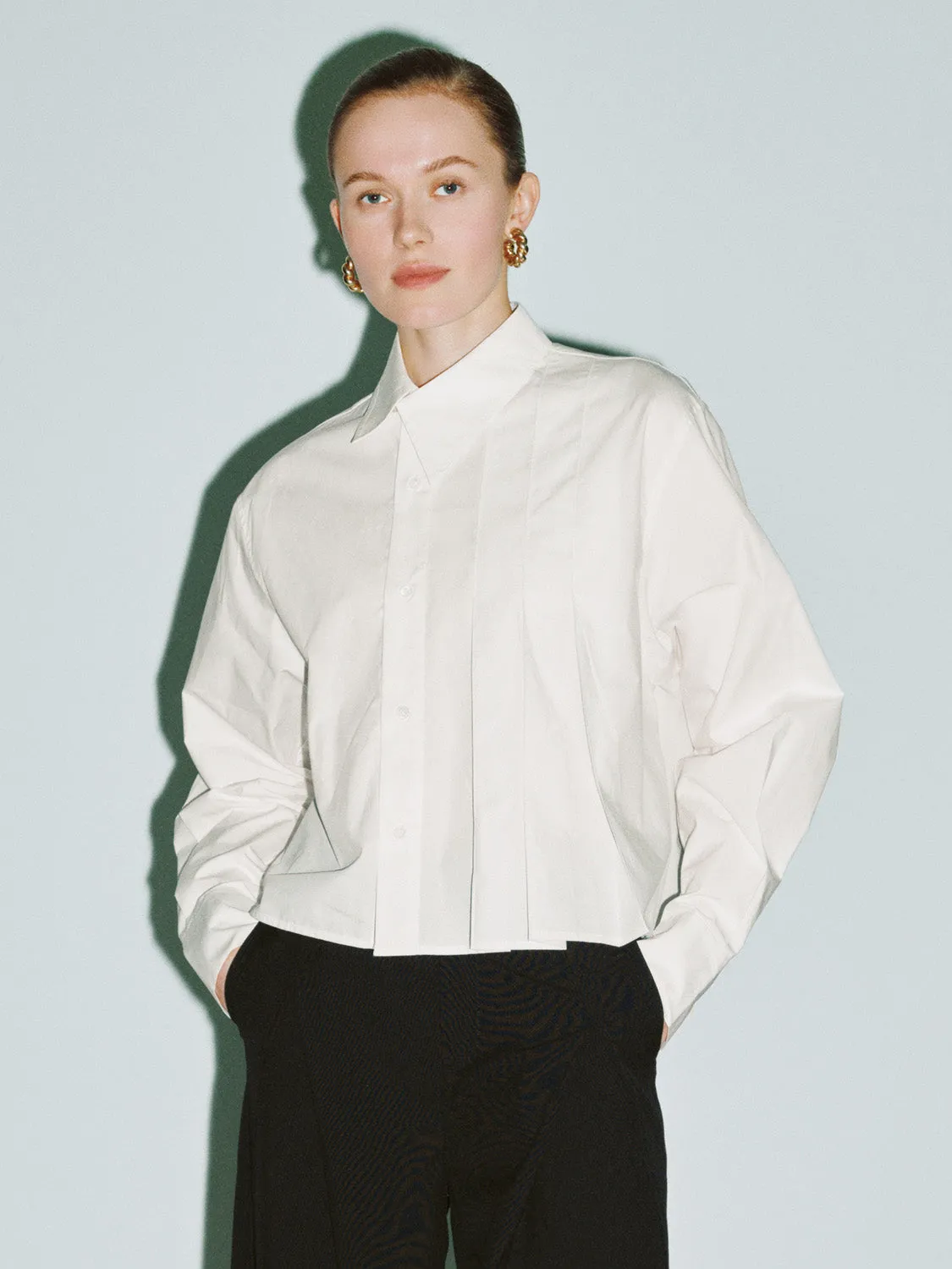 Button Up Loose Shirt sold by Urban Revivo