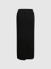 Drawstring Waist Midi Straight Skirt sold by Urban Revivo