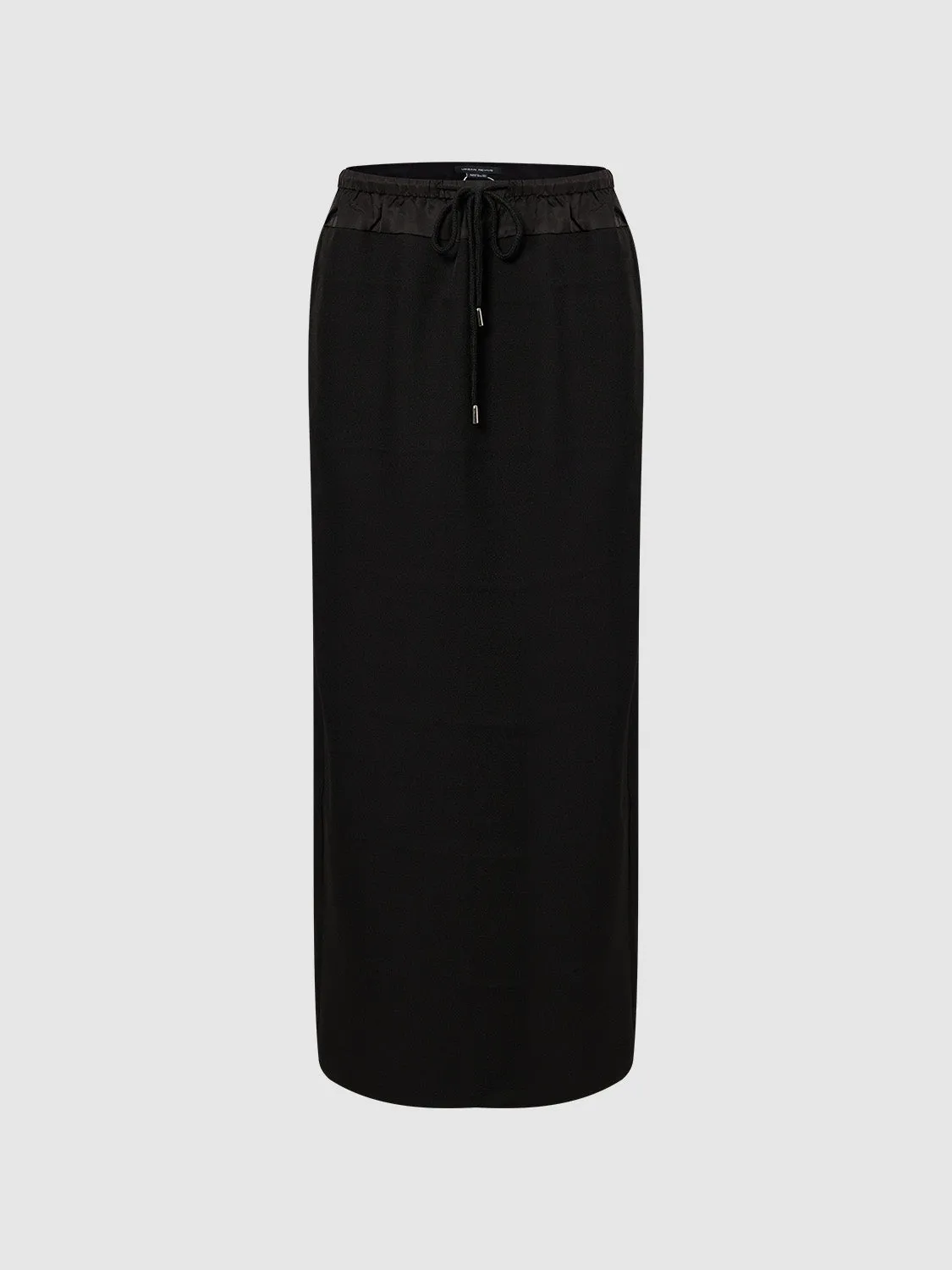 Drawstring Waist Midi Straight Skirt sold by Urban Revivo product image thumbnail 3