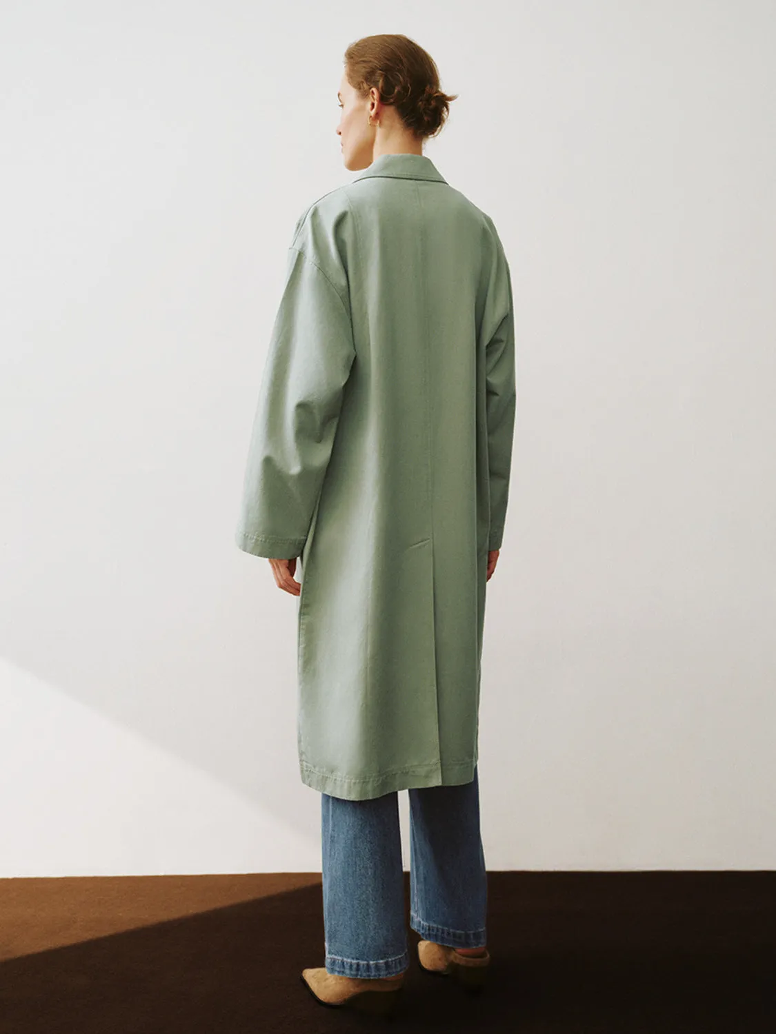 Loose Trench Coat sold by Urban Revivo product image thumbnail 3