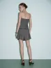Zipper Back Sleeveless Blouse sold by Urban Revivo
