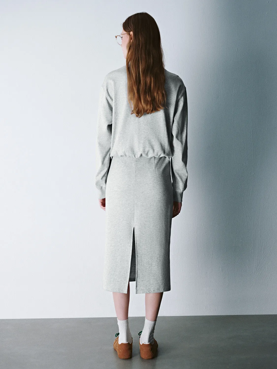 Midi Straight Skirt sold by Urban Revivo product image thumbnail 4