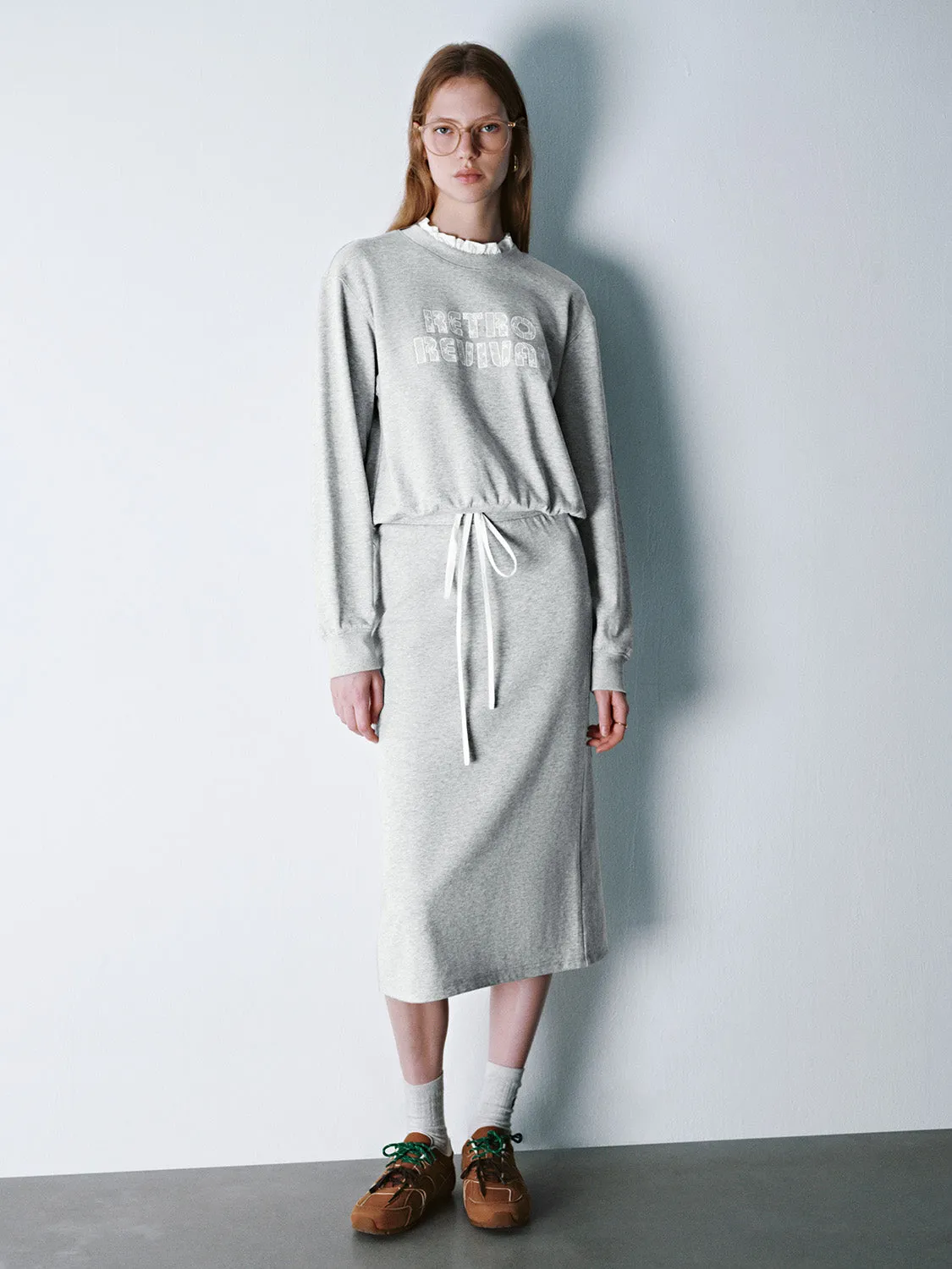 Printed 2 In 1 Loose Sweatshirt sold by Urban Revivo product image thumbnail 5