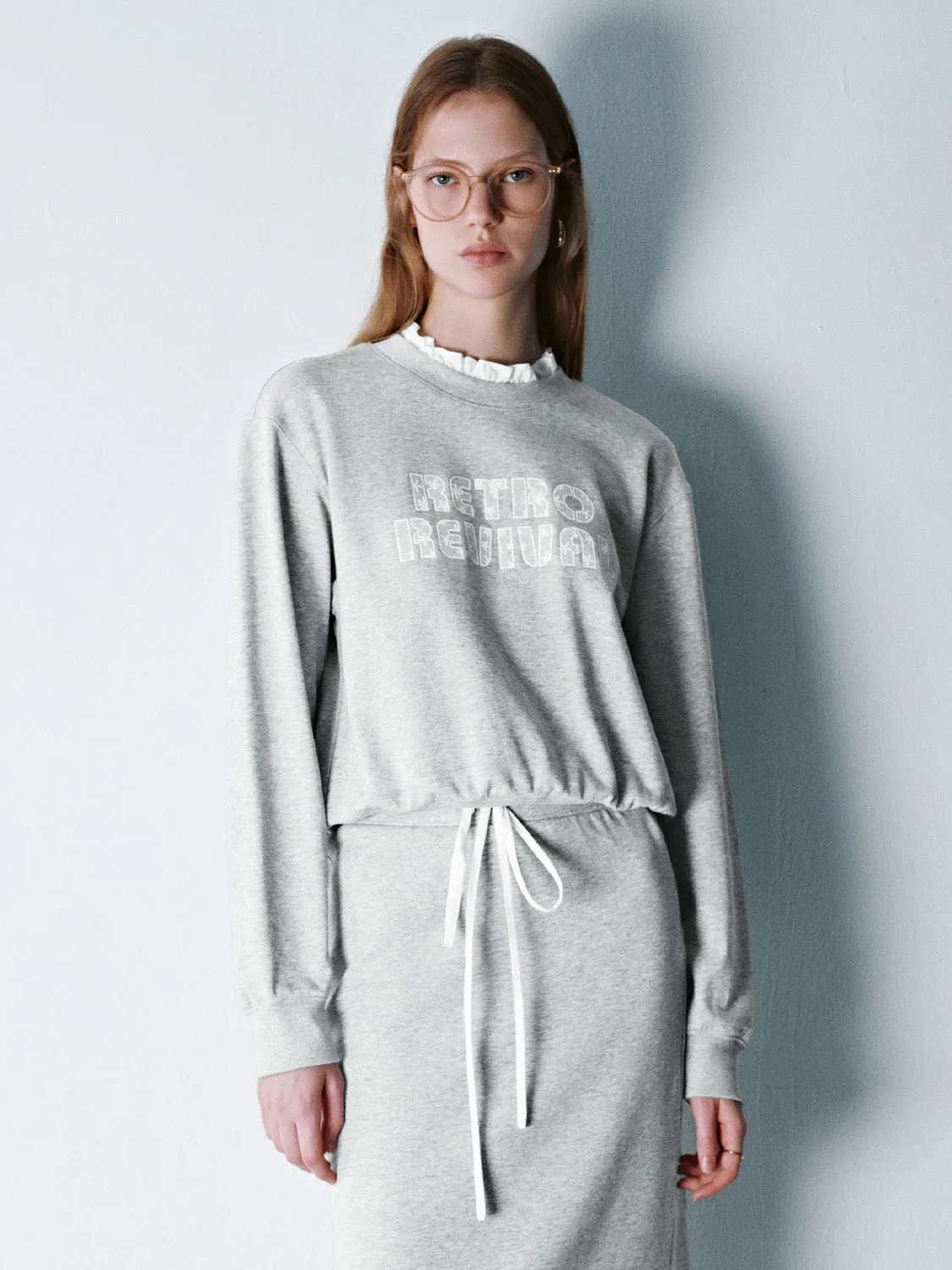 Printed 2 In 1 Loose Sweatshirt sold by Urban Revivo