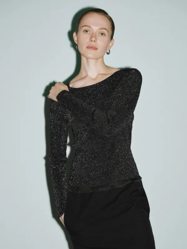 Skinny Crew Neck Knitted T-Shirt made by Urban Revivo