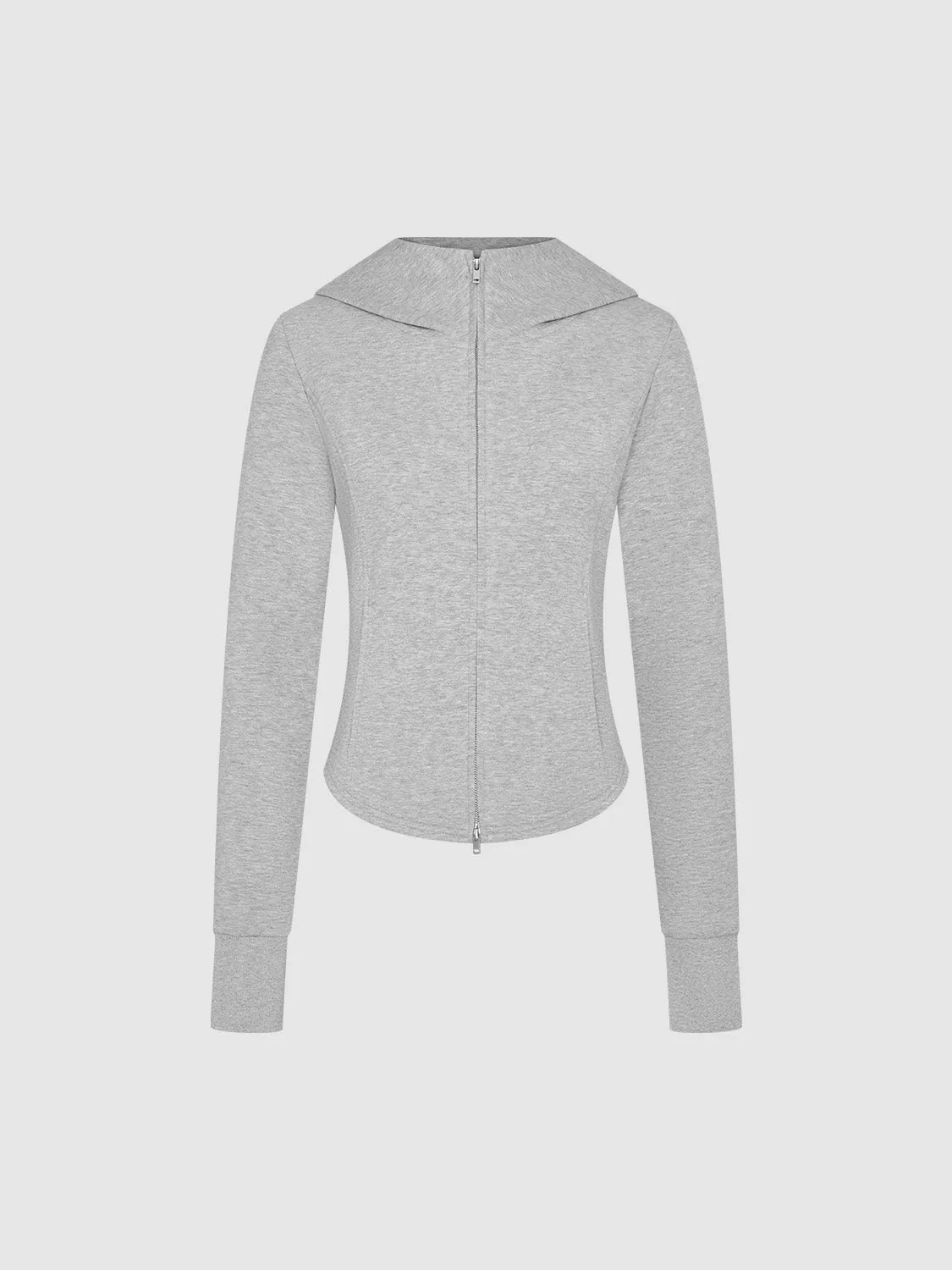 Zipper Front Skinny Jacket sold by Urban Revivo product image thumbnail 2