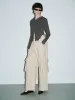 Loose Wide-Leg Pants sold by Urban Revivo