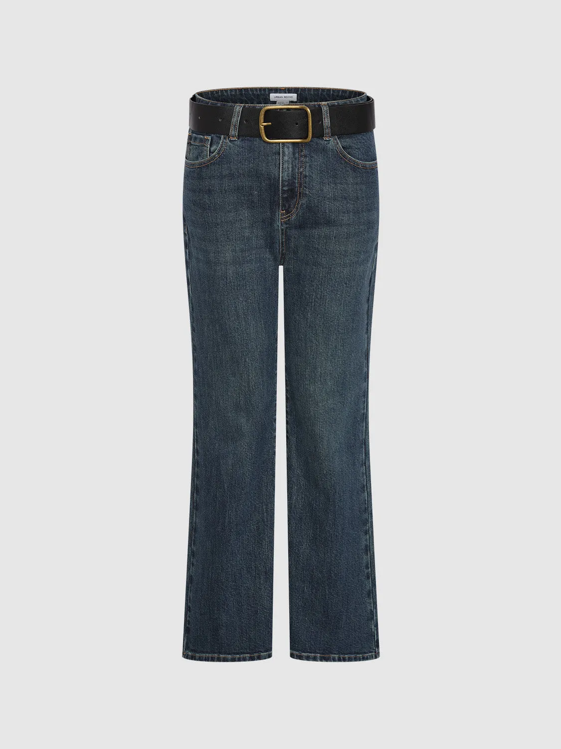 Flare Jeans With Belt sold by Urban Revivo