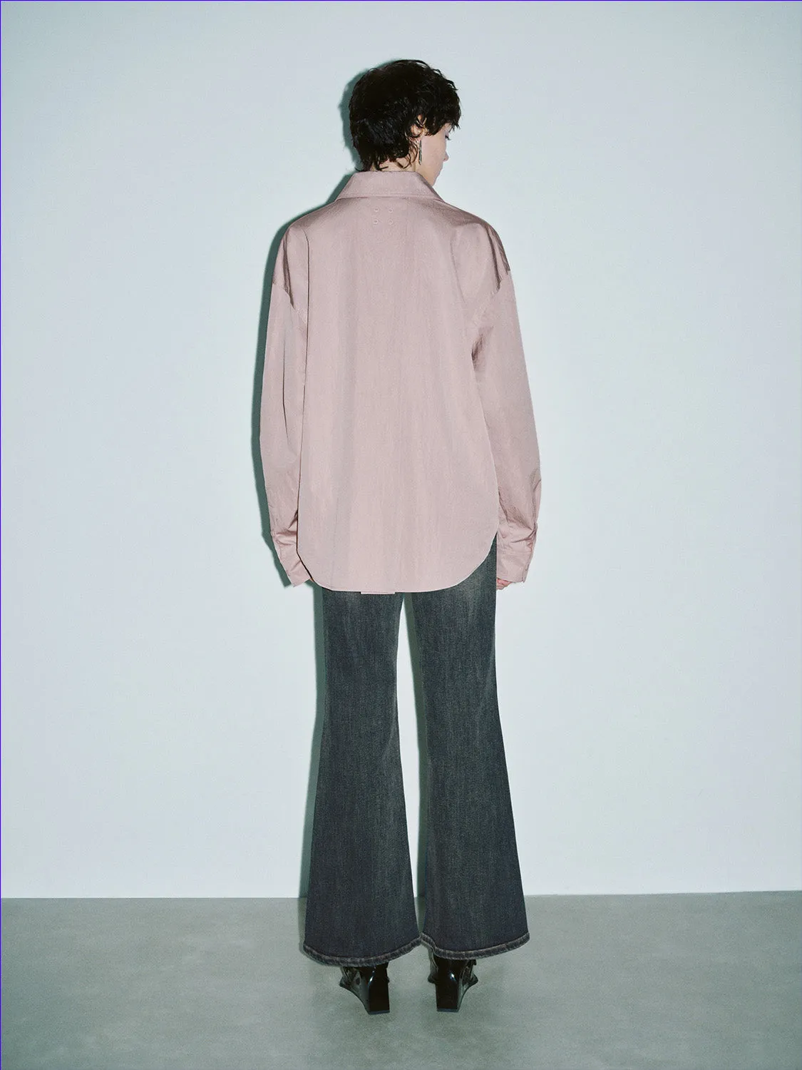 Button Up Loose Shirt sold by Urban Revivo product image thumbnail 4