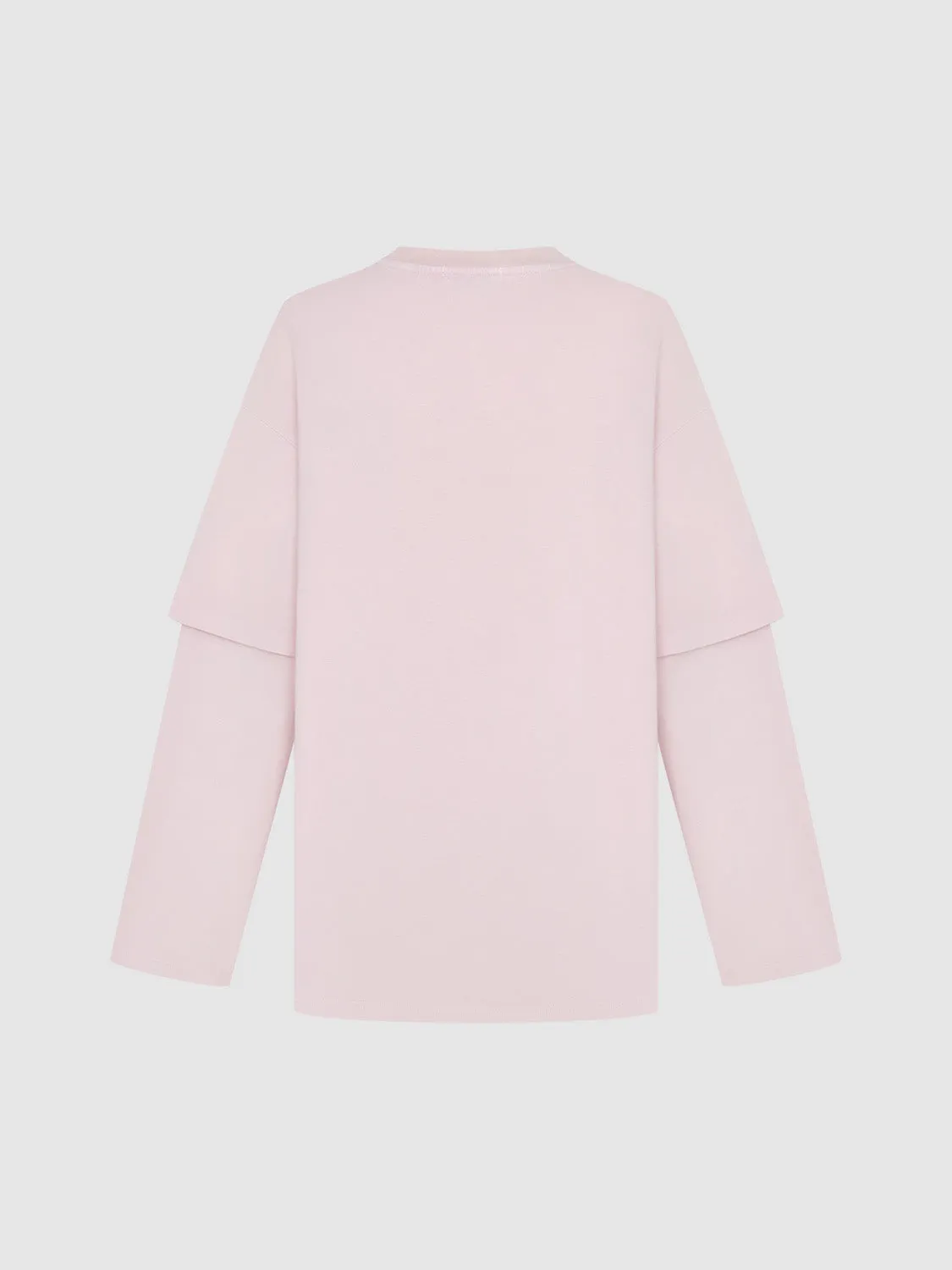 Printed Crew Neck Loose T-Shirt sold by Urban Revivo product image thumbnail 2