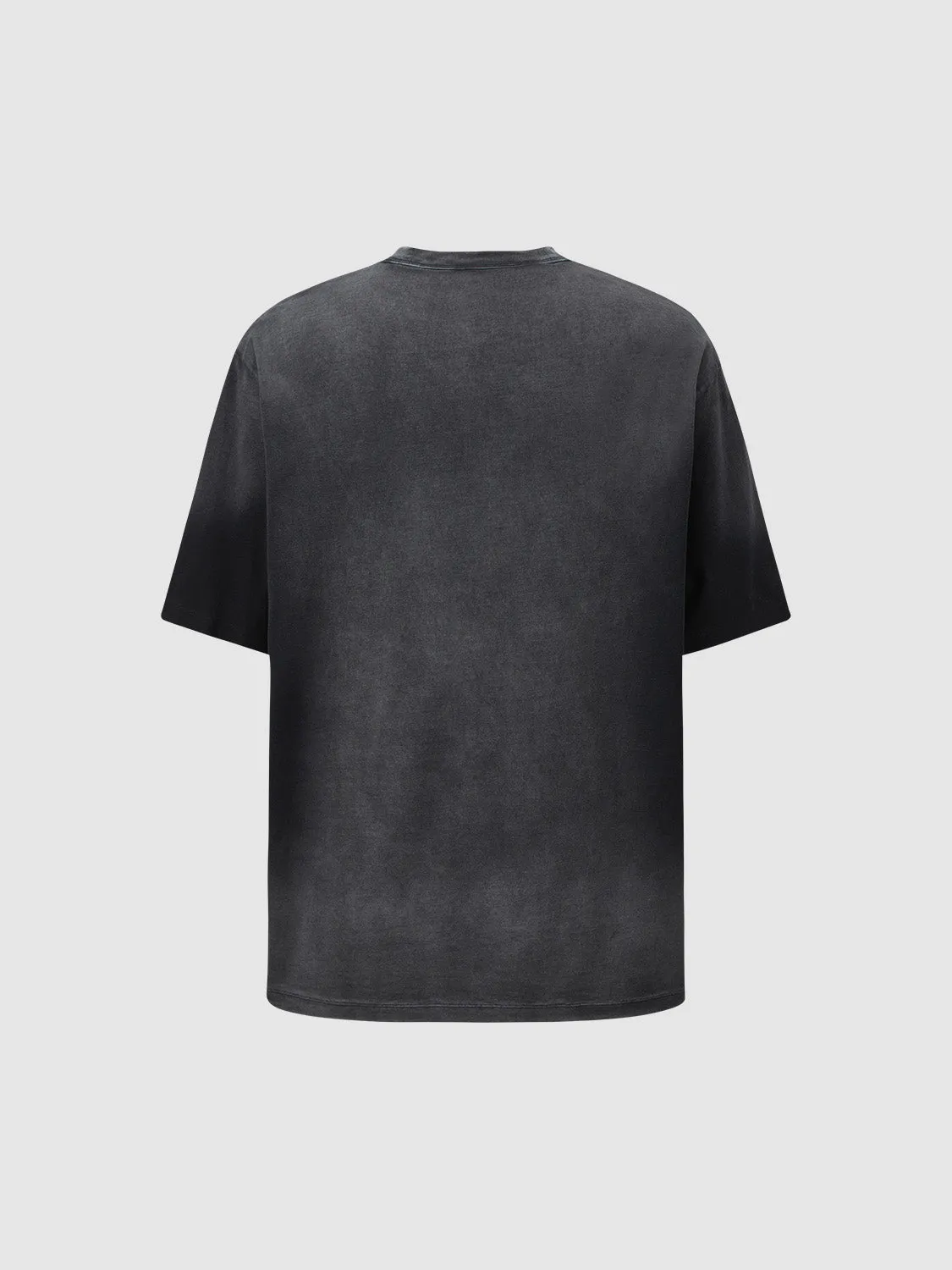 Crew Neck Loose T-Shirt sold by Urban Revivo product image thumbnail 2