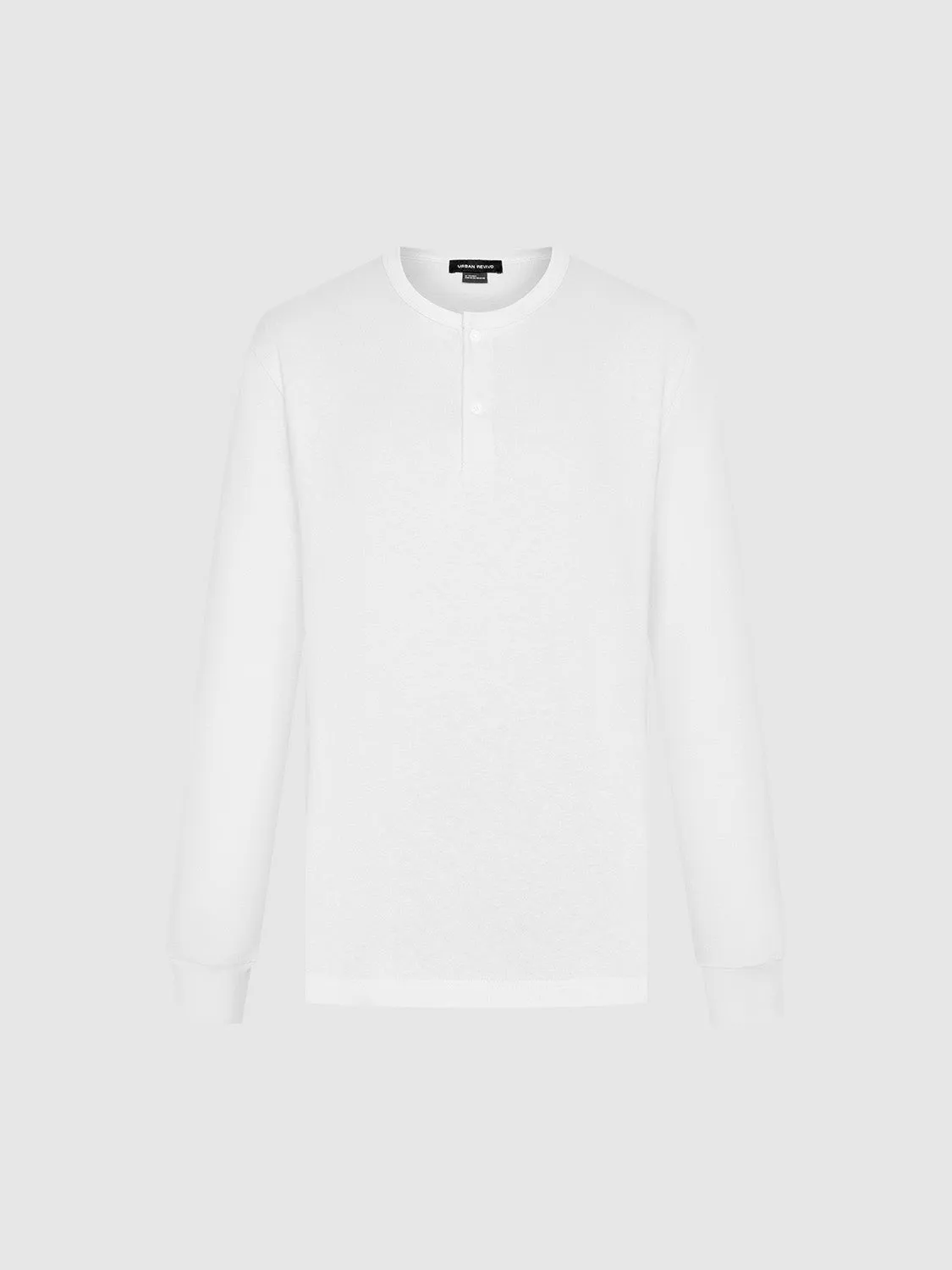 Crew Neck Straight T-Shirt sold by Urban Revivo product image thumbnail 3