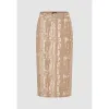 Printed Midi Straight Skirt sold by Urban Revivo