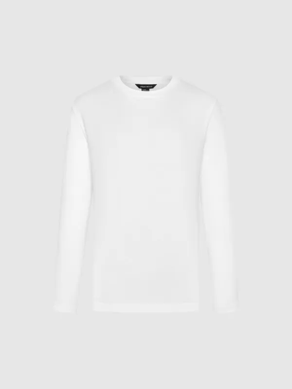 Crew Neck Straight T-Shirt sold by Urban Revivo