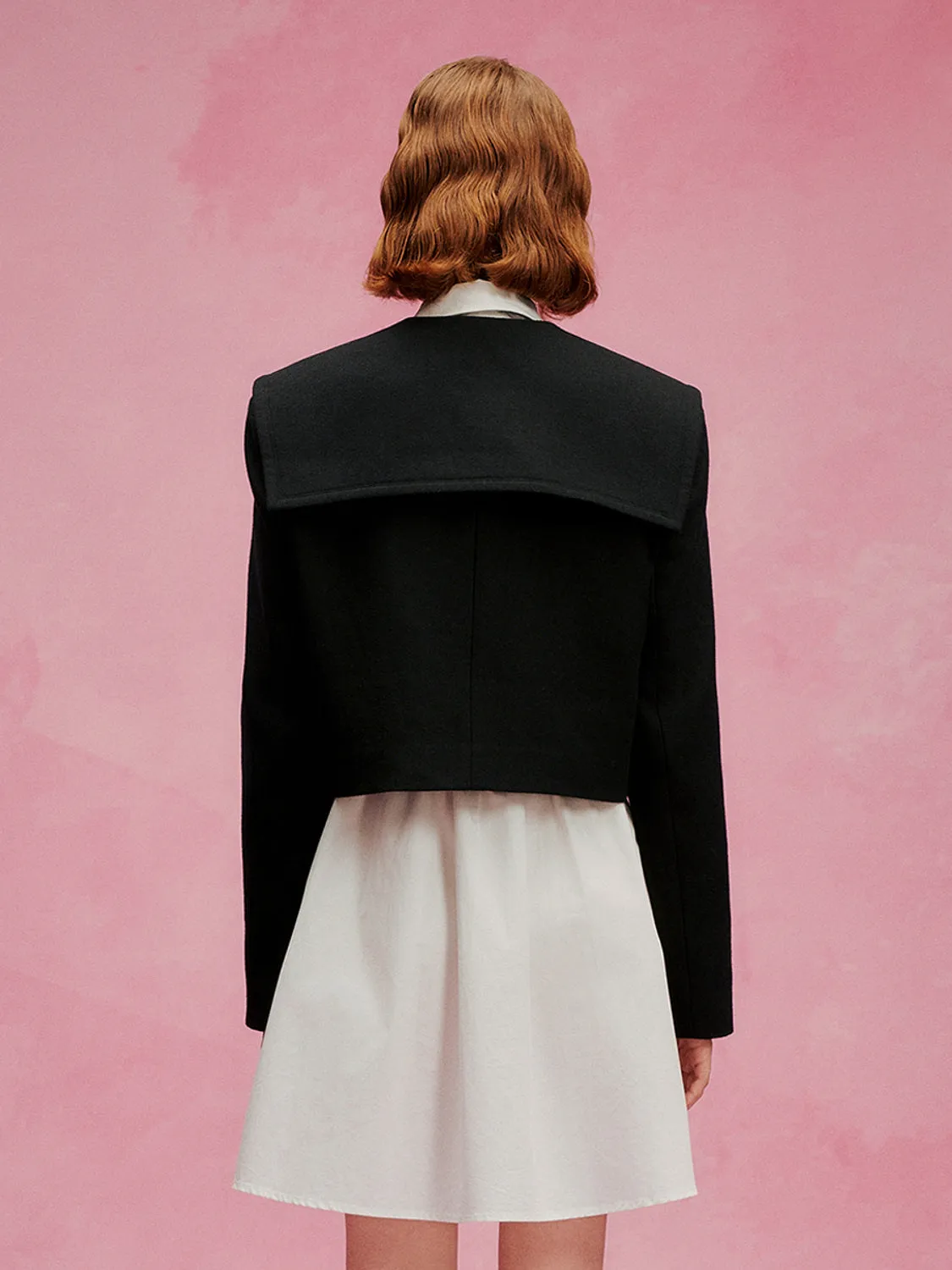 Double Breasted Loose Jacket sold by Urban Revivo product image thumbnail 4