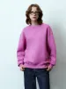 Crew Neck Loose Sweatshirt sold by Urban Revivo
