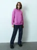 Crew Neck Loose Sweatshirt sold by Urban Revivo