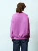 Crew Neck Loose Sweatshirt sold by Urban Revivo