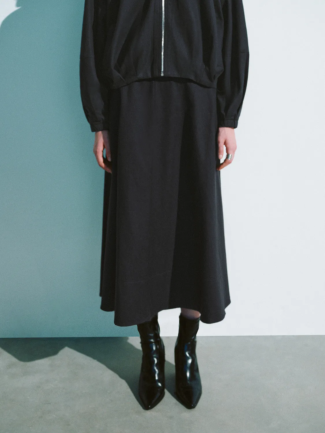 Midi A-Line Skirt sold by Urban Revivo product image thumbnail 2