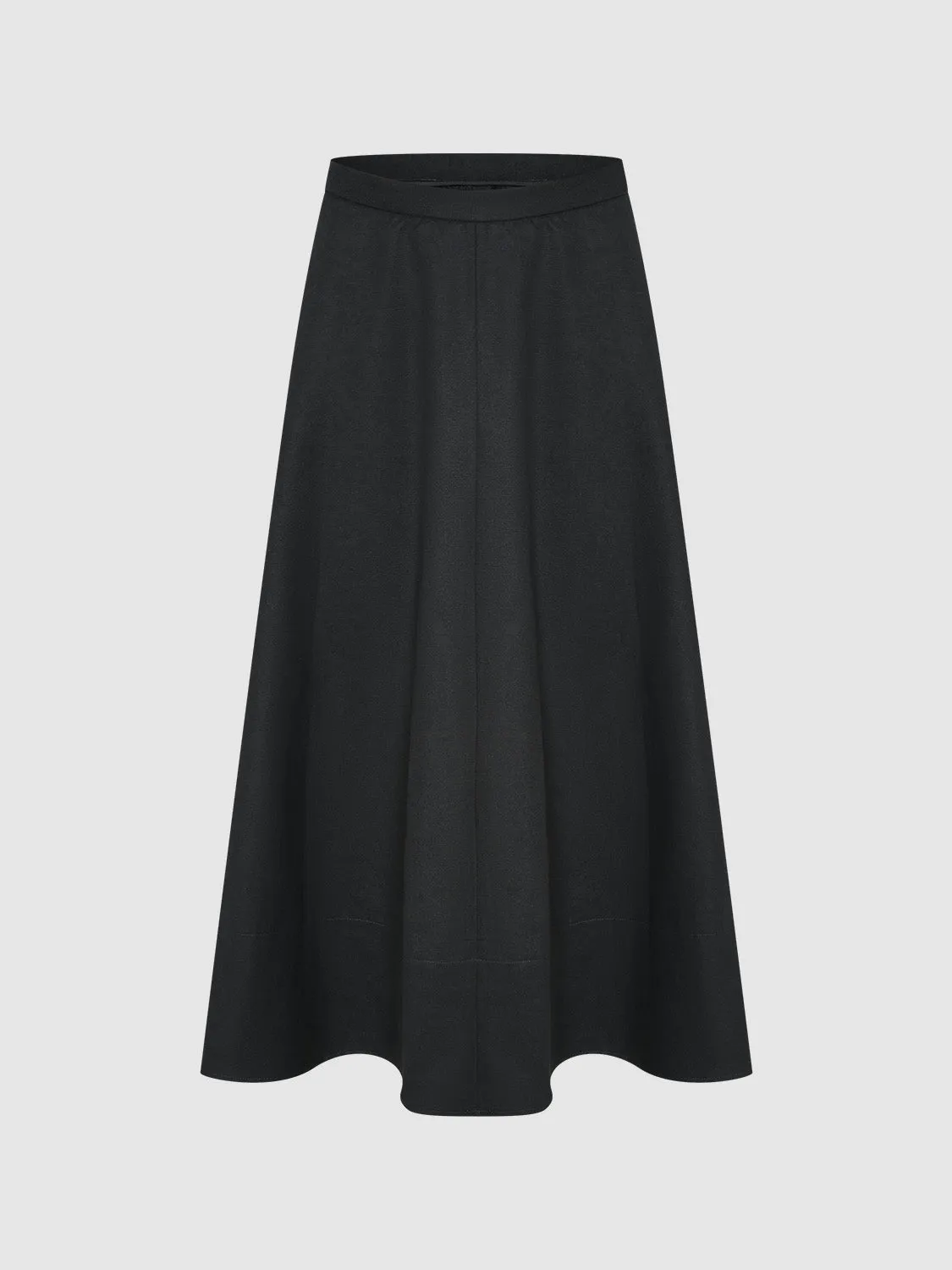 Midi A-Line Skirt sold by Urban Revivo