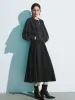 Zipper Front Crew Neck Oversized Jacket sold by Urban Revivo