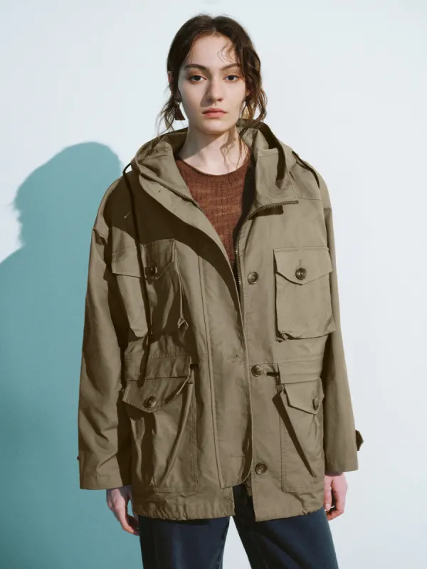 Button Up Oversized Jacket sold by Urban Revivo