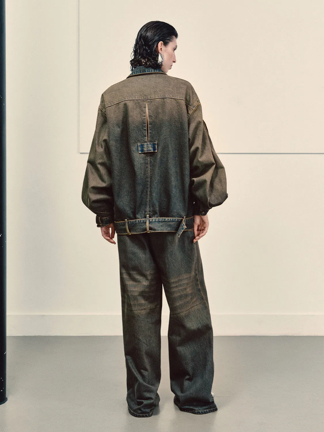 Wide-Leg Jeans sold by Urban Revivo product image thumbnail 4