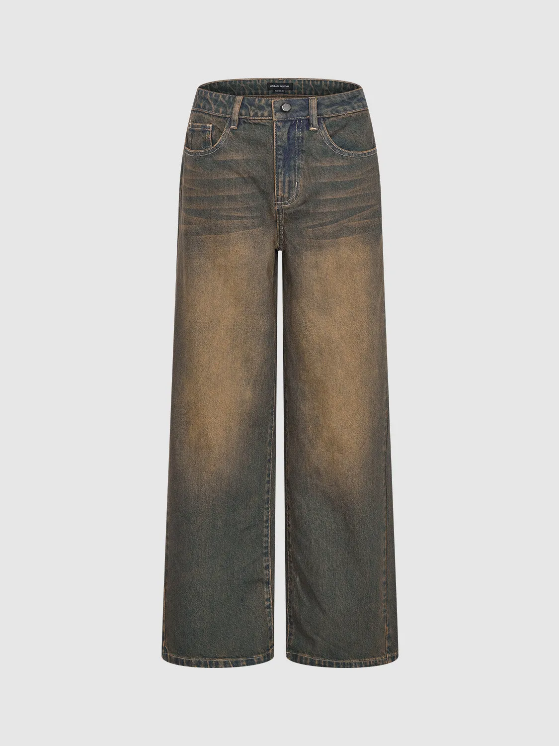 Wide-Leg Jeans sold by Urban Revivo