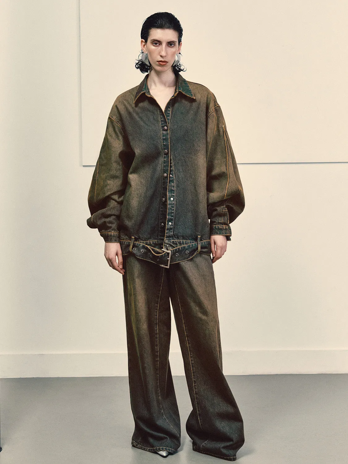 Wide-Leg Jeans sold by Urban Revivo product image thumbnail 5