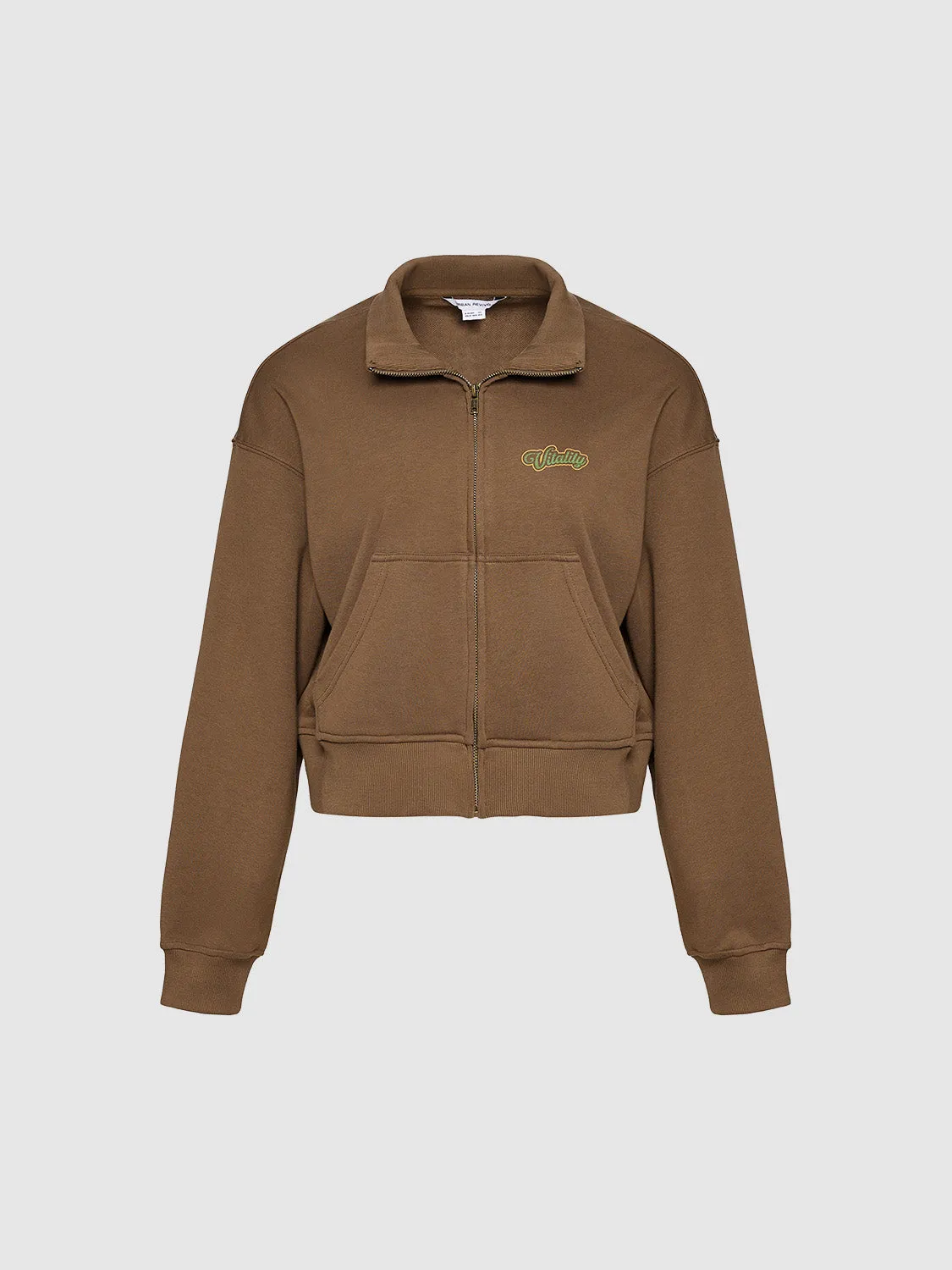 Zipper Front Loose Jacket sold by Urban Revivo product image thumbnail 2