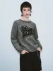 Crew Neck Loose Knitted T-Shirt sold by Urban Revivo