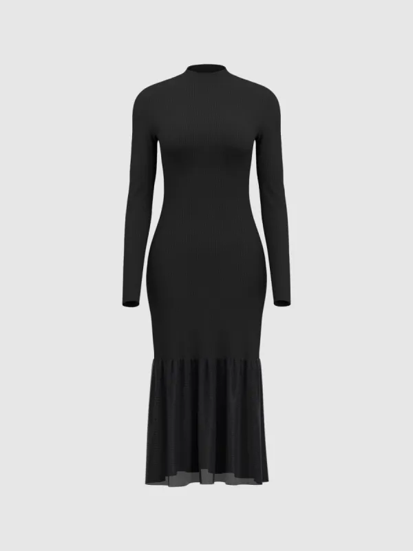 Skinny Knitted Dress sold by Urban Revivo