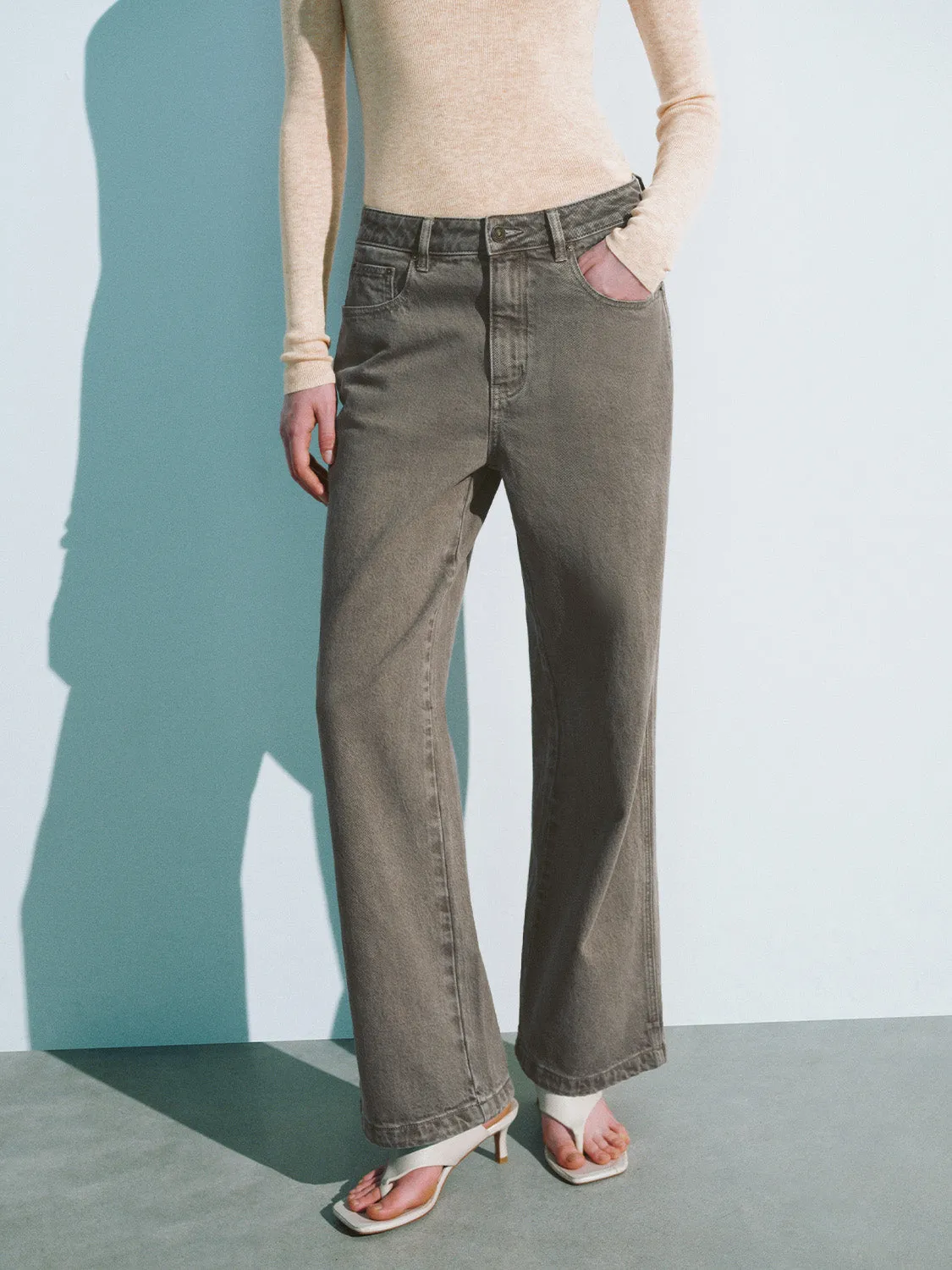 Straight Jeans sold by Urban Revivo product image thumbnail 2